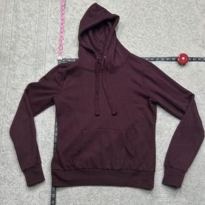 Reflex Hoodie Sweater Women's Small Burgundy Long Sleeve
